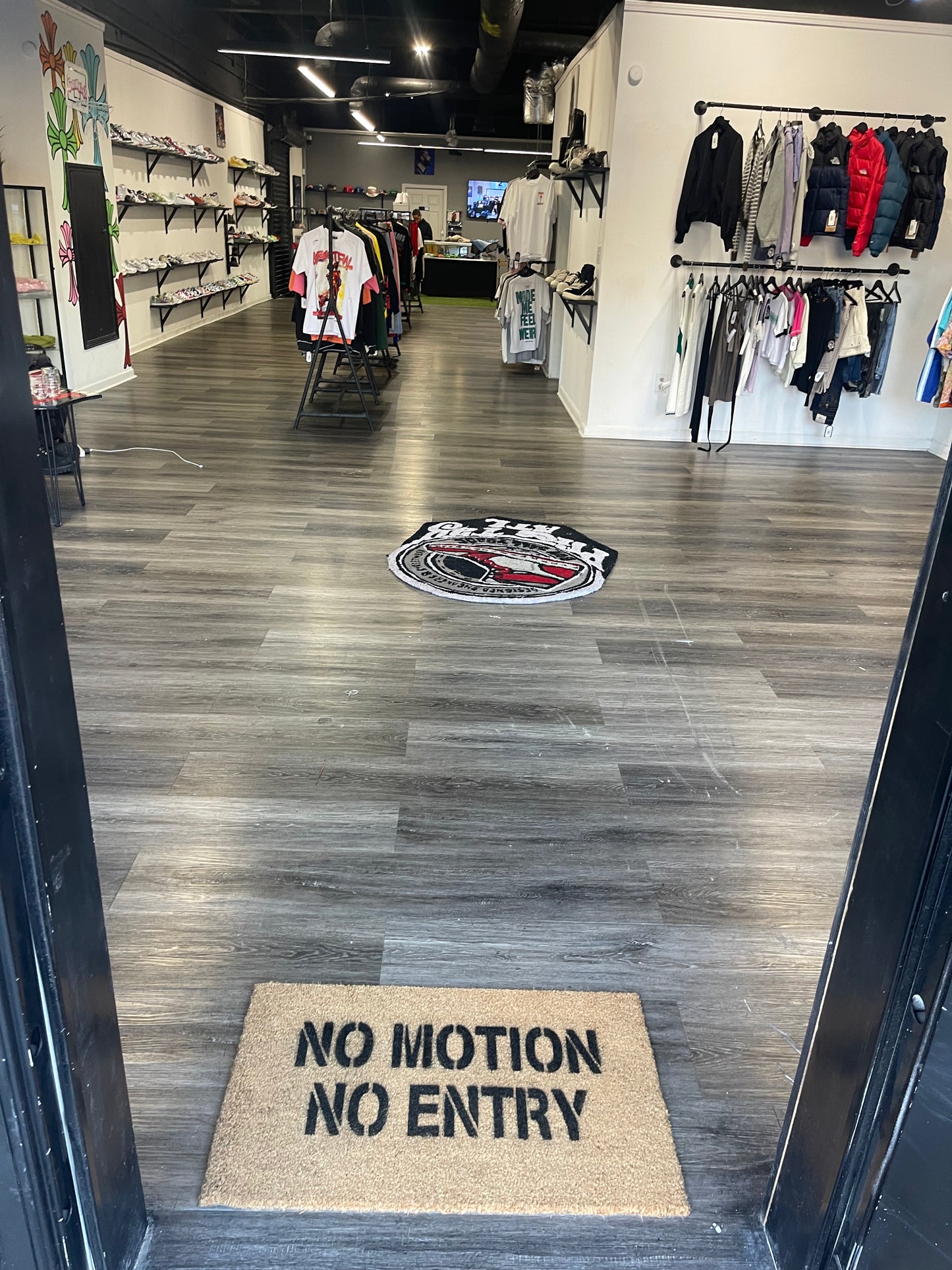 No Motion No Entry Doormat